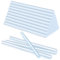 Tatxmalv 48 Pièces Bâtons de Colle Chaude, 11 x 200 mm Bâton de Colle Transparents, Bâtons de Colle pour Pistolet à Colle Chaude, pour Coller de La Céramique, Bricolage de I'artisanat