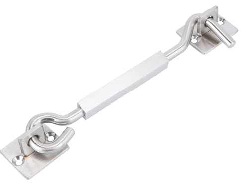 Sosoport Gancio Antivento per Finestra e Porta in Acciaio Inox Supporto Robusto per Porte da Capanno e Persiane Fissaggio Resistente per Cancelli e Ante Facile Installazione per Uso