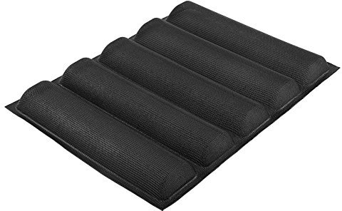 Forme da Forno Perforate Stampi per Pane di Forma Oblunga in Silicone Padella per Vassoio da Forno Francese