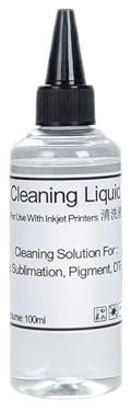 KWRTFKTYS V-laxh 100ml Reinigungslösung, flüssig, wasserbasiert, Tinten-Druckkopfreiniger, Farbstoff-/Pigment-/Sublimationsreiniger for H-/*P C-Non B-Other