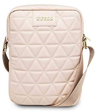 Guess Tablet väska quiltad PU – rosa