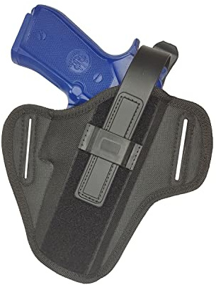5-56.de Nylon Fondina e Borsa per caricatore nera (AK04 - L Pistole Full Size)