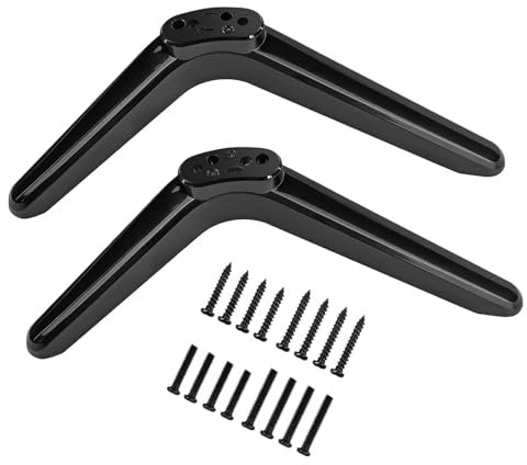 Ronyme Soporte para TV Patas de Mesa para 32 a 55 Pulgadas Antideslizante fácil instalación Accesorios Soporte Duradero Soporte para TV de Pantalla Plana LED