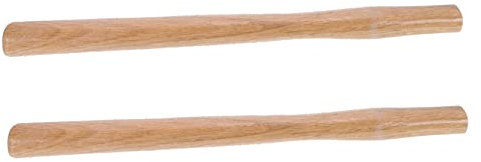HOMSFOU 2 Piezas martillo con mango de madera mangos de martillo de madera mango de repuesto para martillo mango para martillo mango de agarre de martillo antideslizante almádena barba