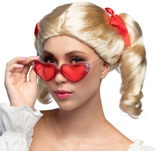 Boland 85075 - Perücke Lollipop für Erwachsene, 50er Jahre Frisur aus Kunsthaar für Mottoparty oder Karneval, Zubehör für Faschingskostüme