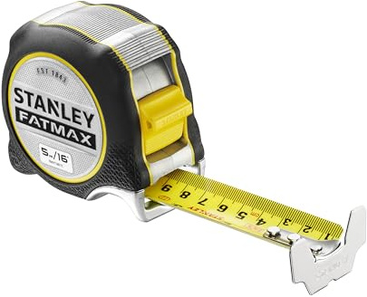 STANLEY FATMAX Xtreme Mètre Ruban 5 m par 16 ft, FMHT38215-5