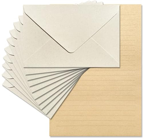 Tuhangcc 4x6 Envelopes for Love Letters and Party Invitations (Ivory White)