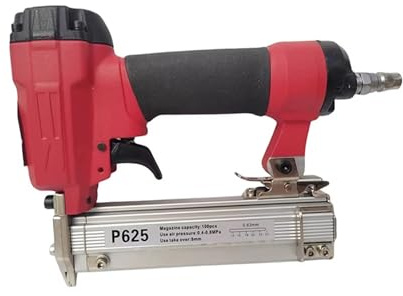 Fabricante de clavos, Pistola Grapadora Neumática, Grapadora Clavadora Profesional De Acabado Resistente De 0,64 Mm For Madera, Tapicería, Alfombras Y Cercas De Alambre