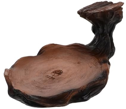 ibasenice Vase pour Fleurs Bac Égouttage pour Pots De Fleurs Soucoupe Chinois Sculpté Support pour Jardinière Bac à Plantes