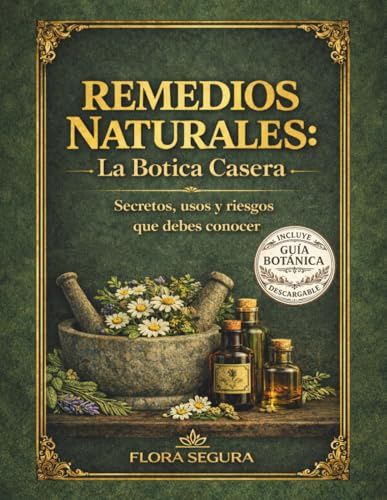 REMEDIOS NATURALES: LA BOTICA CASERA: Plantas medicinales y remedios caseros para el hogar — guía clara para usarlos con seguridad, evitar errores comunes y saber cuándo acudir al médico