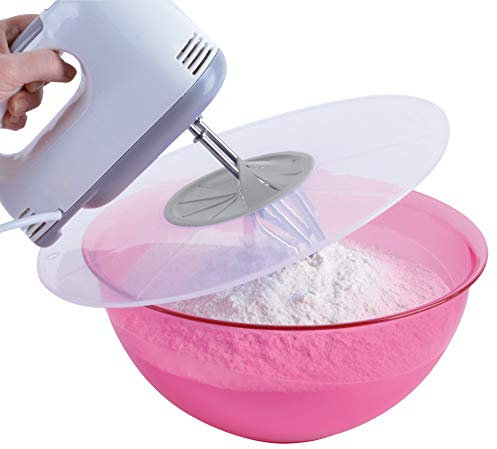ORION GROUP Coperchio paraspruzzi | paraspruzzi per mixer | Ciotola di miscelazione | Impedisce fastidiosi schizzi dell'impasto durante la miscelazione