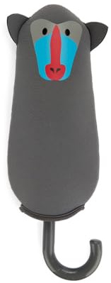 Balvi Parapluie Monkeymbrella Couleur gris Imprimés bananes Nylon