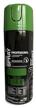 MORE FREE Pintura Spray verde abeto de 400 ml Adecuado para las Superficies de Metal, Madera y Plástico Pack de 1 Unidad