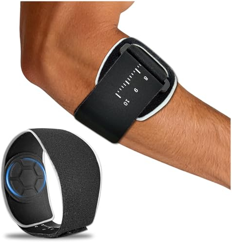 TOGETDREAM Tennis Elbow Support Strap, Golfers Elbow Support for Men Women, Adjustable Tenniss Elbows Brace with Removable Compression Pad Tennis Elbows Strap for Sports & Daily Work, Golfers
