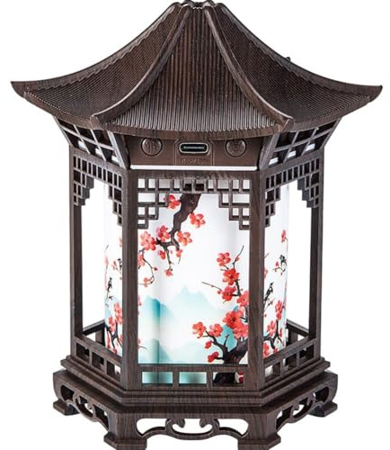 Bemvp Arom diffusor Lantern - diffusor av eteriska oljor 160, två lägen för fryser färgtemperatur, dekorativ nattlampa för hem eller kontor