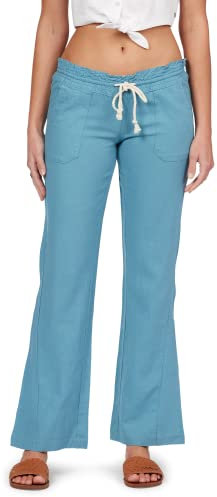 Roxy Damen Oceanside Pant Hose, Adriatic Blue Exc, M