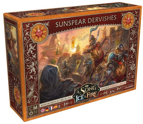 CMON, A Song of Ice & Fire – Derwische von Sonnspeer, Erweiterung, Tabletop, 2 Spieler, Ab 14+ Jahren, 45-60 Minuten, Deutsch, Mehrsprachig