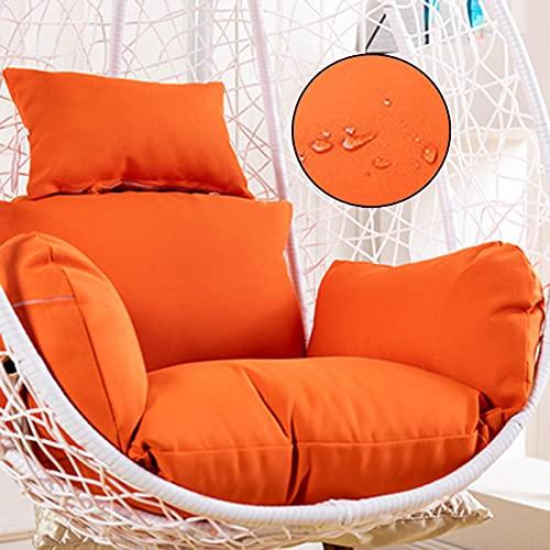 JORAsa Coussin pour Balançoire d'Oeuf, Housse de Remplacement Suspendu Extérieur Moelleux et Imperméable pour Chaise Hamac