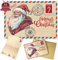 Weihnachtskarten mit Umschlag Set (12 Stück) - A6 Klappkarten Briefpapier Weihnachten - Merry Christmas Postkarten mit Umschlägen für deine Weihnachtsgrüße