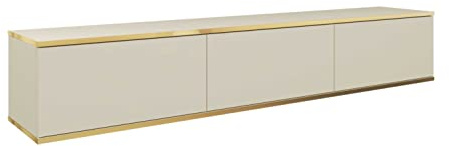 TV Mobile Oro 175 cm, Mobili da soggiorno, Vari colori, Stile moderno (Beige)