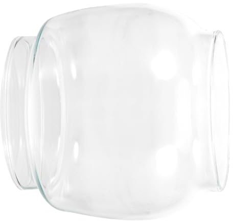 Veemoon Pantalla de Cristal Transparente para Lámpara de Queroseno Chimenea de Repuesto de 195 CM Accesorio Vintage Resistente al Desgaste para Lámpara de Aceite