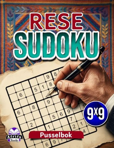 Rese Sudoku-pusselbok: 200 storstilade pussel för semester och högtidsaktiviteter, Bok 2: Avslappnande hjärnspel, 9x9 rutnät
