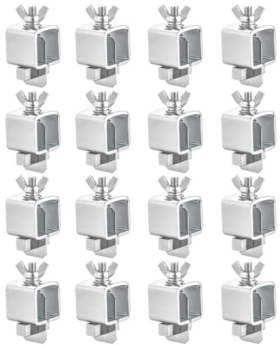 FLKQC Butt Clamps 16 pcs Butt Welding Clamps Auto Body Panel Clamps for Edge to Edge Welding Butt Clamp