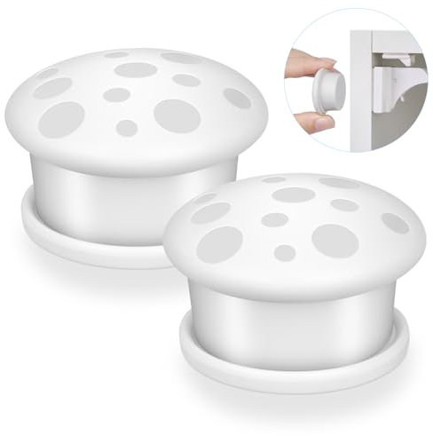 HOTUT Ersatz Schlüssel für Babysicherheit Magnetisches Schrankschloss,2 Stück Universelle Ersatzschlüssel unsichtbare Kindersicherung, magnetische Kindersicherung Zubehör