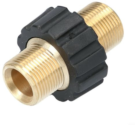 Adapter, high pressure hose connector M22 for Kärcher and Kranzle high pressure cleaner (with plastic sleeve)