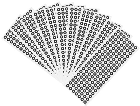 sourcing map 1500Pcs 3D Scanner Markers 2mm Low Reflective 3D Tracking Dots Reference Point Markers, 3D Target, Diffuse Reflection Markers for Camera-based 3D Scanner and Optical Tracking