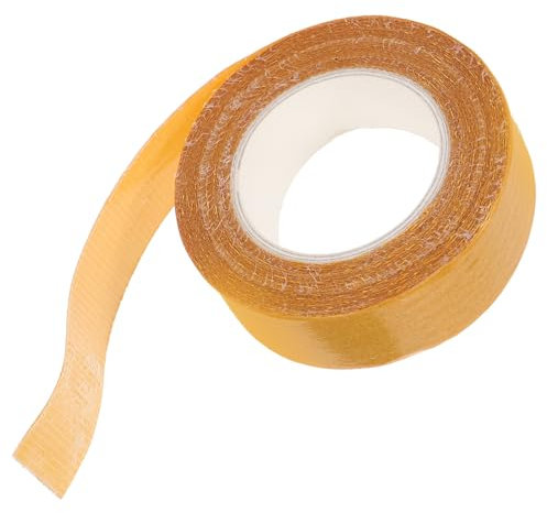 BUGUUYO 10m Doppelseitiges Teppichklebeband Strapazierfähiges Klebeband Zum Basteln Stark Haftendes Netzklebeband Für Wandverkleidungen Und Teppiche