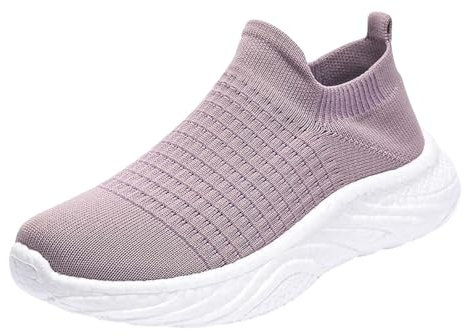 MJGkhiy Schwarze Schuhe Herren Sneaker rutschfest Fitnessstudio Basketballschuhe Walking Turnschuhe Casual Arbeitsschuhe Tennis Atmungsaktiv Laufschuhe Fitness Outdoor Sportschuhe, Violetta, 39 EU