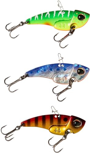 Berkley Power Blade fiskedrag i metall 3-pack – perfekt för bete sportfiskare som fiskar efter abborre, gädda, zander, knubb, öring och mer – ett finessbete utformat för att ta med bett