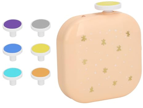Lima Elettrica per Unghie per Bambini | Tagliaunghie Elettrico Ricaricabile per Bambini - Lima Unghie con Luce LED e 6 Limette per Casa Viaggio Trasporti Sicuro
