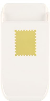 Vaessen Creative Heavy Duty Stämpel - 5,3 x 6,4 cm (2,1 x 2,5 tum) | Hålskärare för tjocka material, krymppapper, korttillverkning, scrapbooking, hantverk
