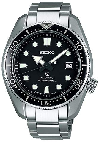 Seiko prospex Herren Uhr analog Automatik mit Edelstahl Armband SPB077J1EST