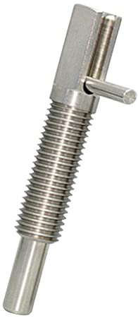 Shiwaki Émbolo De Indexación Retráctil De Acero Pasador Con Resorte L Mango M6 / 8/10/12/16 - VCN233-CN, M16