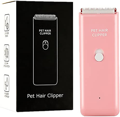 Perro gato hogar pelo impermeable Clipper portátil eléctrico USB recargable para mascotas herramientas de aseo bajo ruido máquina de afeitar inalámbrico