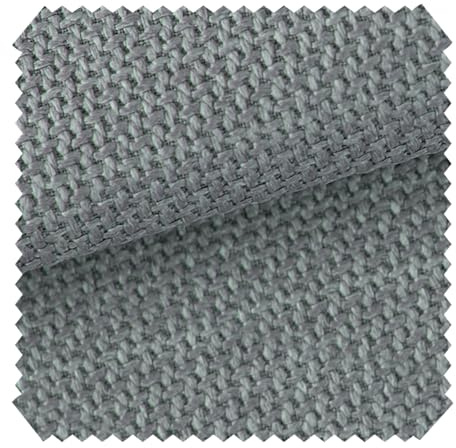 novely® OTTO - Grob Gewebter Polsterstoff - UV-Beständiger Möbelstoff - Melierter Struktur-Stoff - Pflegeleichte Meterware 1 lfm | Farbe: 10 Graublau