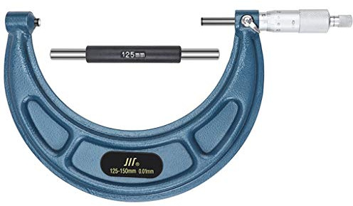 XCC hsj Micromètre micrométrique de diamètre extérieur 125-150mm / micromètre micromètre micromètre à 0,01 mm Micromètre micromètre micromètre micromètre de micromètre Mesure