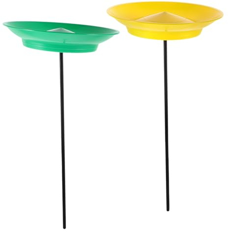 SOIMISS Set di Piatti Rotanti e Bastoncini da Giocoleria 2 Pezzi, Giocattolo Abilità Giocolieri Principianti e Esperti, Accessori per Spettacoli Circensi e Feste Colorati Resistente