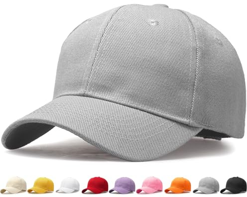 Liutufy Childrens Baseball Cap Adjustable for Boys Girls | UV Protection Sun Hat Soft Breathable for Outdoor Summer Beach Hiking