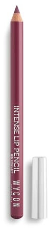WYCON cosmetics INTENSE LIP PENCIL 05 violet, Lápiz de labios de madera de alta escritura trazo preciso, textura extremadamente deslizante cómoda obtiene líneas de precisión o matices