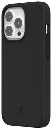 Incipio Duo Series IPH-1971-BLK Case for iPhone 13 Pro (6.1 Inches), 12-Feet Drop Defense and Antimicrobial Protection Black