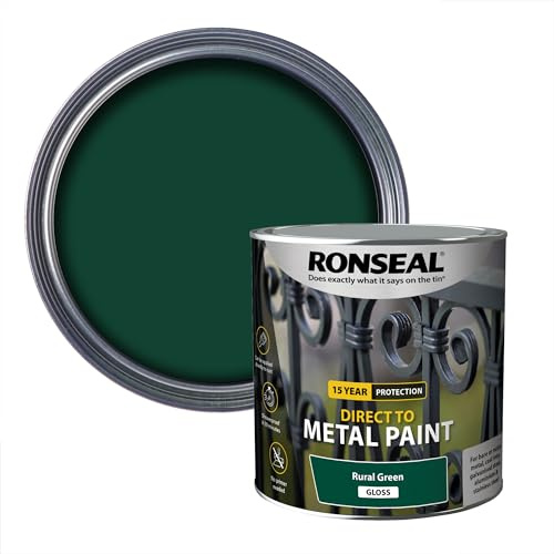 Ronseal Direct to Metal Paint Rural Green Gloss 2.5L