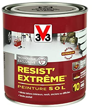 V33 Peinture sols garage - Résist'extrême® - Argile 0,5L