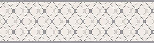 A.S. Creation | Endast Borders 11 | 384218 | Fleecekant | Geometrisk | 5,00 x 0,17 m | grå | tapet