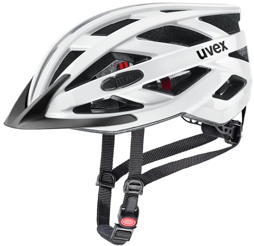 uvex i-vo 3D Fahrradhelm, White, 52-57 cm