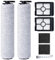 Fixbetter 7 Stück Zubehörset für BISSELL CrossWave HF3 3598N Kabelloser Nass Trockensauger, 2 Bürstenrollen + 2 HEPA-Filter + 2 Filterschwämme + 1 Reinigungsbürste