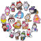 GWAWG 18 Stück Anime Schuh Anstecker für Kinder, Erwachsene, Cartoon Schuh Charms für Clogs, Schuh Pins, Schuhdekoration Zubehör, DIY Geschenkidee für Geburtstag, Party, Alltag